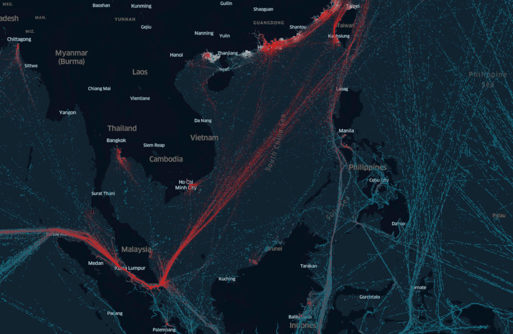 Ais Tracking Map