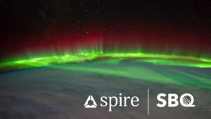 aurora borealis from space – spire and sb quantum