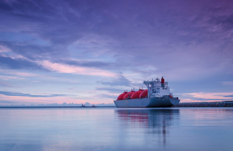 LNG tanker ship