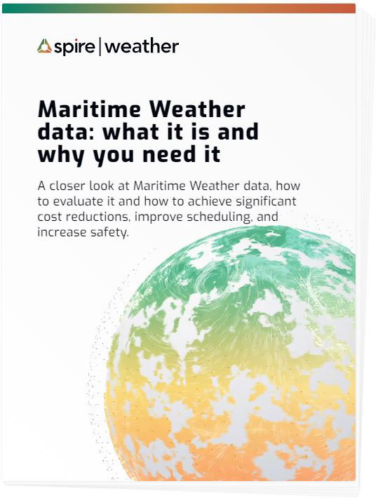 maritime weather data whitepaper cover