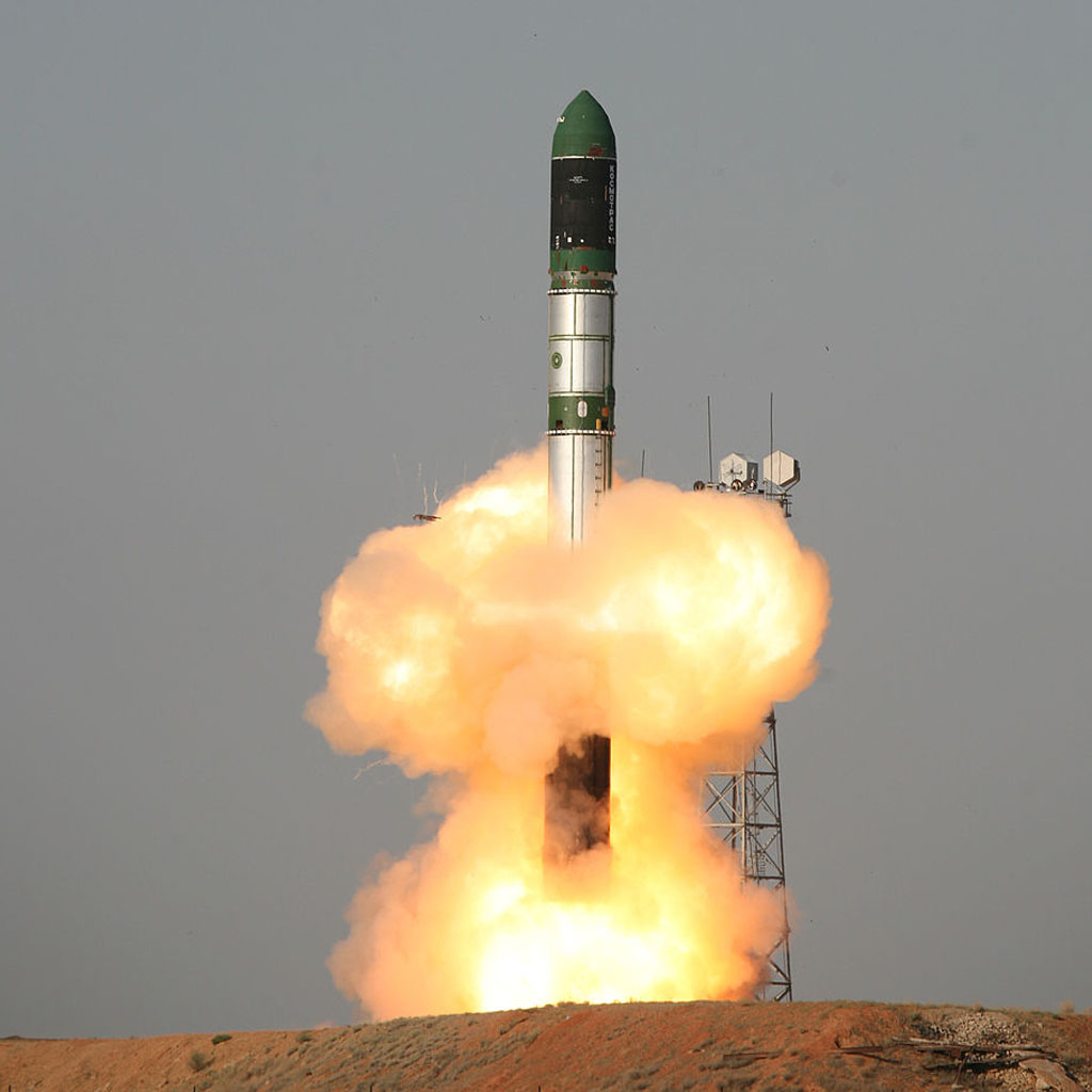 Dnepr rocket launches