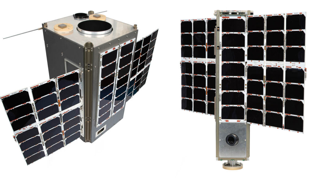 Spire 16U and 4U LEMUR satellites