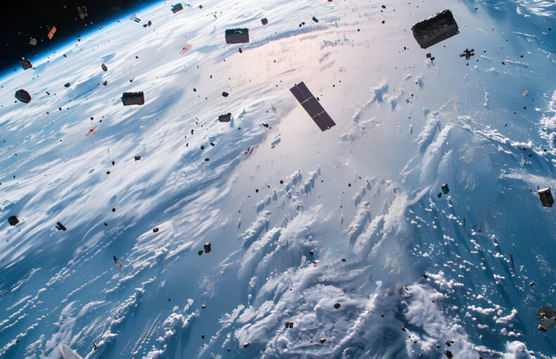 Space debris in Low Earth Orbit